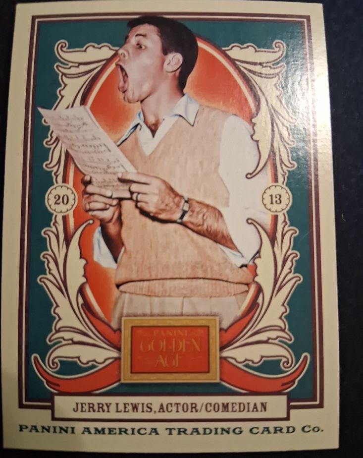 2013 Panini Golden Age #104 Jerry Lewis Actor/Comedian — front