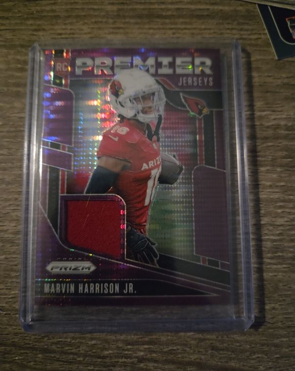 2024 Panini Prizm Premier Jerseys #PJ-MHJ Marvin Harrison Jr. — front