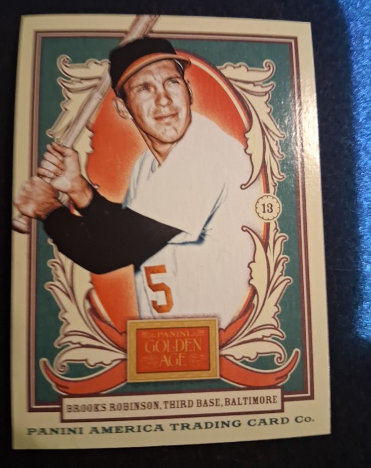 2013 Panini Golden Age #84 Brooks Robinson — front