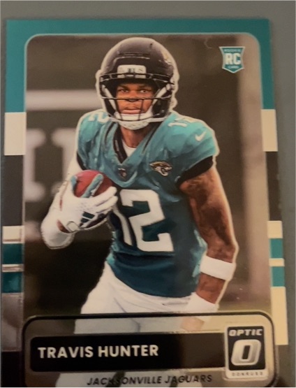2025 Panini Donruss Optic #5 Travis Hunter — front