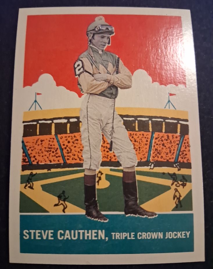 2013 Panini Golden Age #25 Steve Cauthen — front