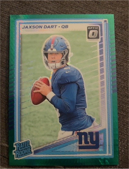2025 Panini Donruss Optic #273 Jaxson Dart — front