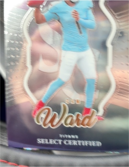 2025 Panini Select #2 Cam Ward Select Certified Rookie — front