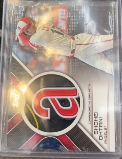 2024 Topps Pristine Shohei Ohtani Commemorative Team Patch — front