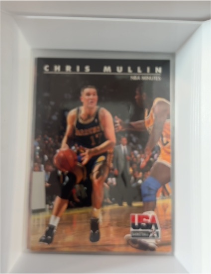 1992 SkyBox USA #63 Chris Mullin — front