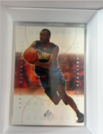 1999-00 Upper Deck SP Authentic #60 Allen Iverson — front
