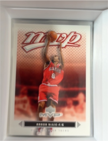 2003-04 Upper Deck MVP #134 Aaron McKie — front