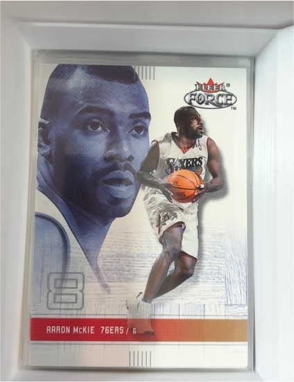2001-02 Fleer Force #83 Aaron McKie — front