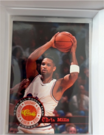 1994 Classic Draft #11 Chris Mills Cleveland Cavaliers — front