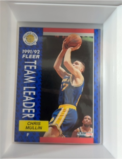 1991-92 Fleer #380 Chris Mullin — front