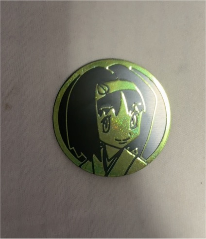 2026 Pokémon Ascended Heroes Erika Coin — front
