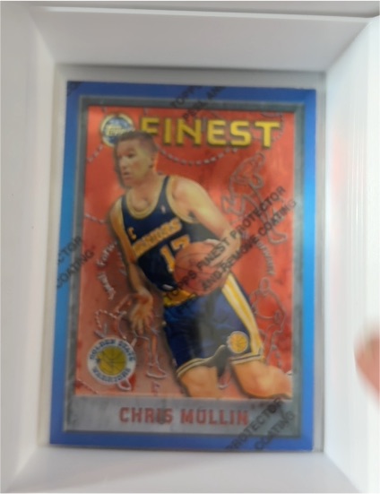 1995-96 Topps Finest #246 Chris Mullin — front