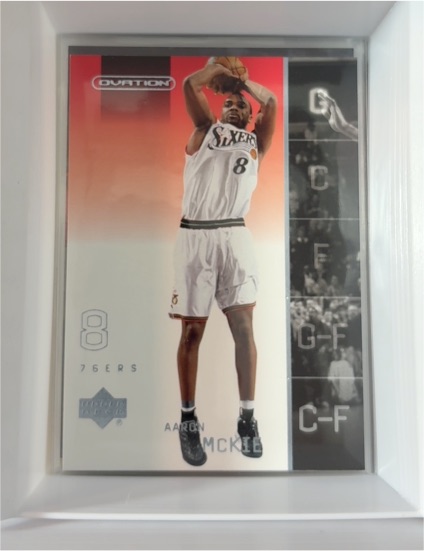 2002-03 Upper Deck Ovation #65 Aaron McKie — front