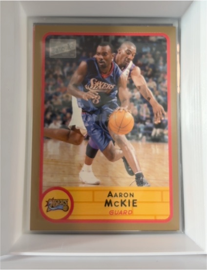 2003-04 Topps Bazooka #189 Aaron McKie — front