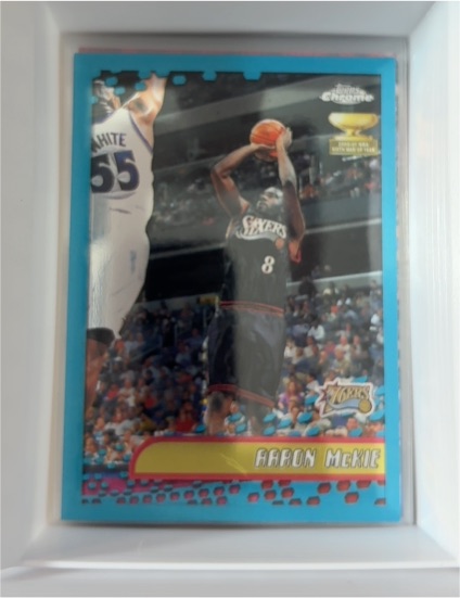 2001-02 Topps Chrome #76 Aaron McKie — front