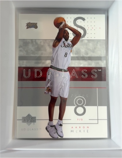 2002-03 Upper Deck UD Glass #65 Aaron McKie — front