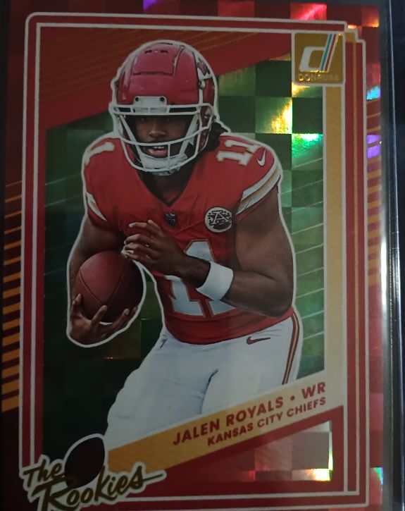 2025 Panini Donruss #27 Jalen Royals The Rookies — front