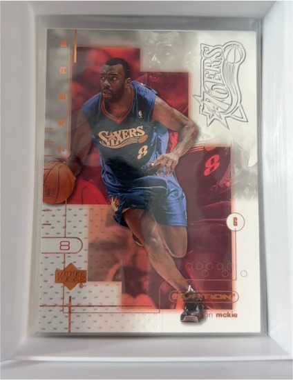 2001-02 Upper Deck Ovation #66 Aaron McKie — front