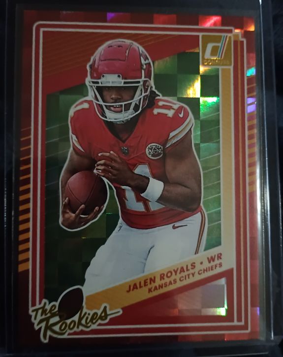 2025 Donruss The Rookies #27 Jalen Royals — front