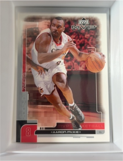 2002-03 Upper Deck MVP #132 Aaron McKie — front