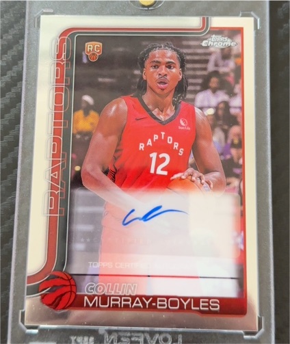 2025-26 Topps Chrome #TCAR-CMB Collin Murray-Boyles — front