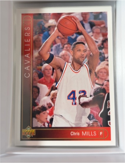 1993-94 Upper Deck #160 Chris Mills — front