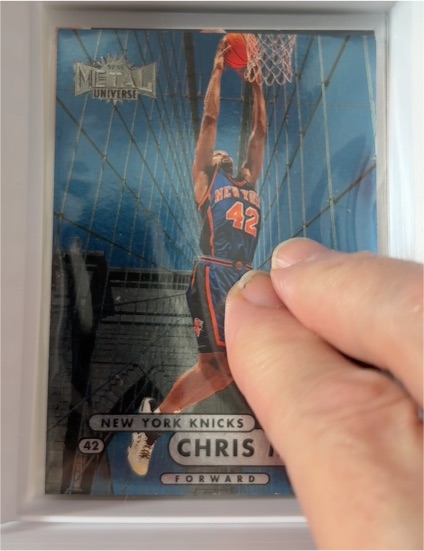 1997-98 Skybox Metal Universe Championship #2 Chris Mills — front