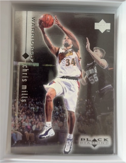 1998-99 Upper Deck Black Diamond #37 Chris Mills — front