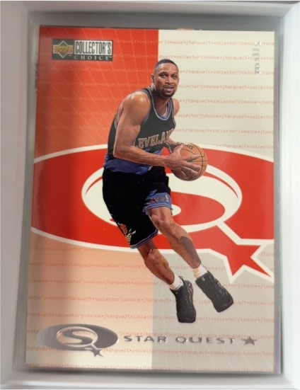 1997-98 Upper Deck Collector's Choice Star Quest #SQ92 Derek Anderson — front
