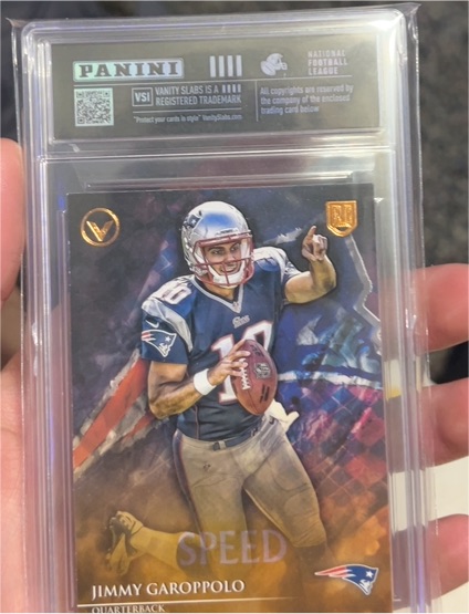 2014 Topps Valor #68 Jimmy Garoppolo — front