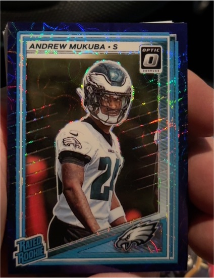 2025 Panini Donruss Optic #297 Andrew Mukuba — front
