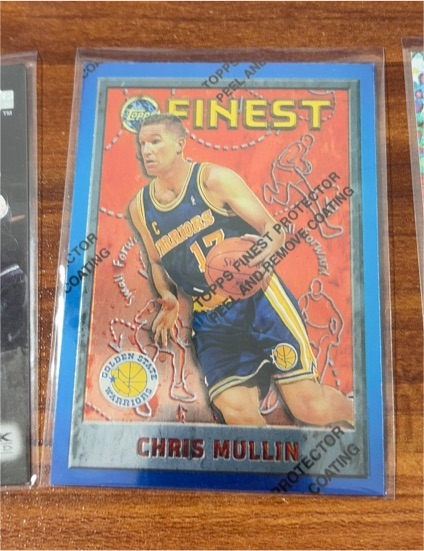1995-96 Topps Finest #246 Chris Mullin — front