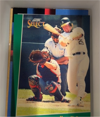 1993 Score Select #16 Mark McGwire — front
