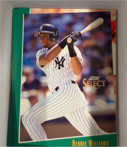 1993 Score Select #393 Bernie Williams — front