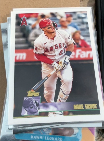 2025 Topps Archives #175 Mike Trout — front