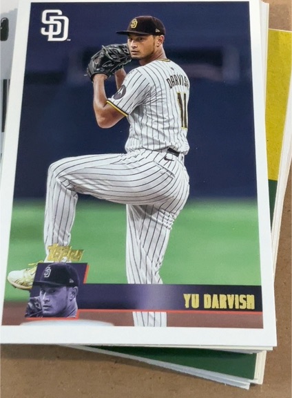 2025 Topps Archives #107 Yu Darvish San Diego Padres 1996 Topps Design — front