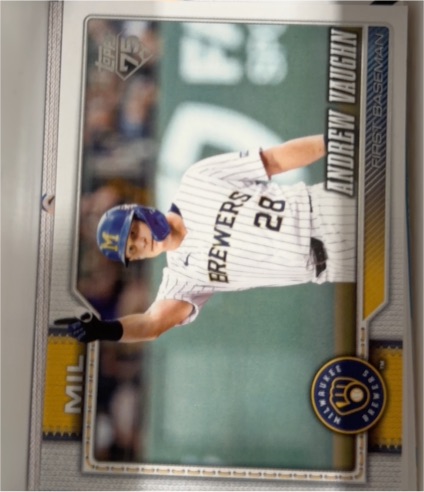 2026 Topps Series 1 #303 Andrew Vaughn — front