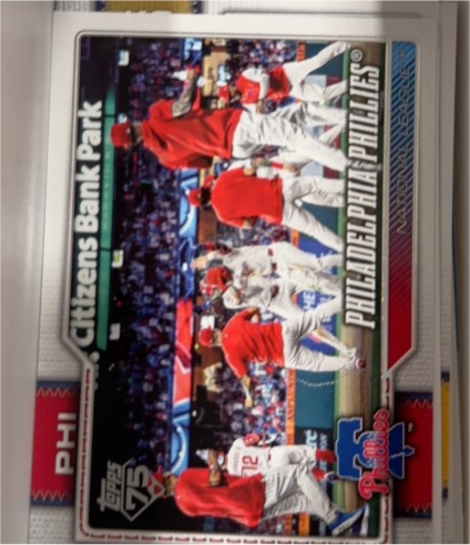 2026 Topps Series 1 #295 Philadelphia Phillies — front