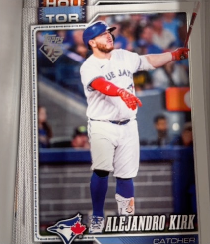 2026 Topps Series 1 #301 Alejandro Kirk — front