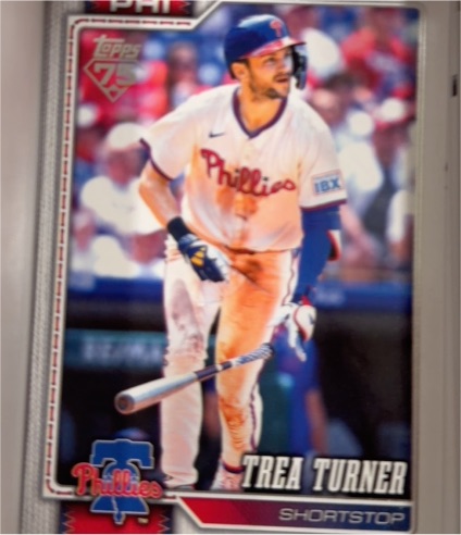 2026 Topps Series 1 #322 Trea Turner — front
