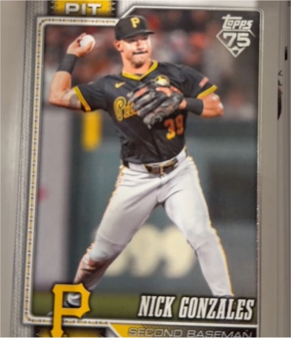 2026 Topps #119 Nick Gonzales — front
