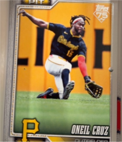 2026 Topps Series 1 #246 Oneil Cruz — front