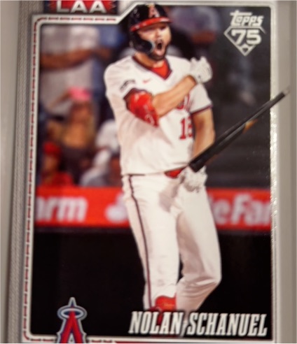 2026 Topps Series 1 #43 Nolan Schanuel — front