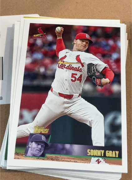 2025 Topps Archives #166 Sonny Gray — front