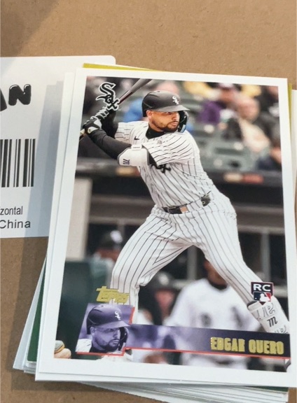 2025 Topps Archives #111 Edgar Quero — front