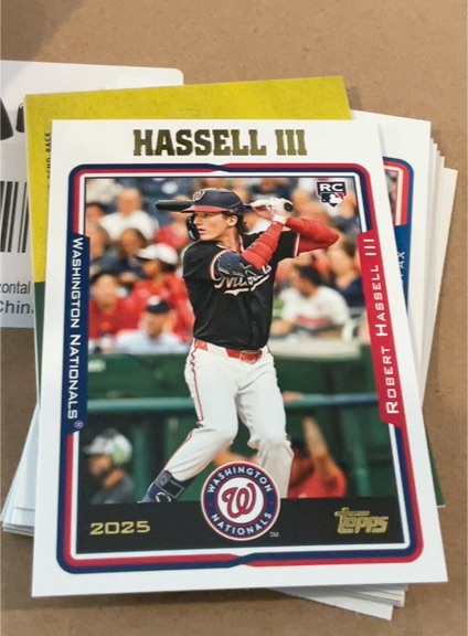 2025 Topps Archives #229 Robert Hassell III — front