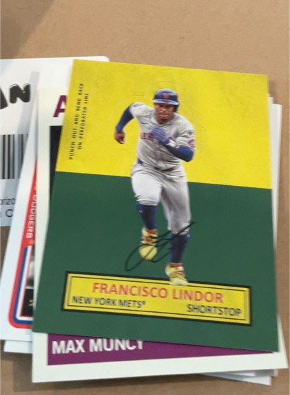2025 Topps Archives 1964 Stand-Ups #64SU-17 Francisco Lindor — front