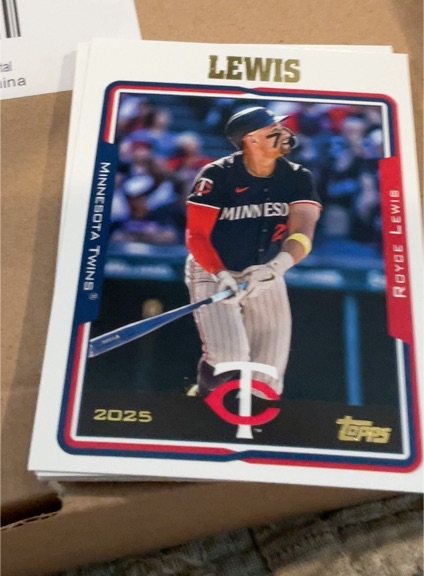2025 Topps Archives #222 Royce Lewis — front