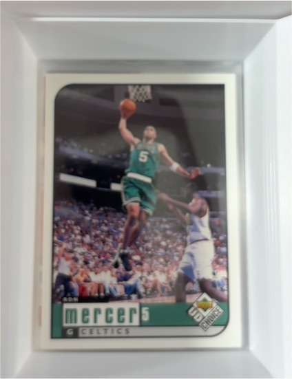 1998-99 Upper Deck UD Choice Preview #7 Ron Mercer — front