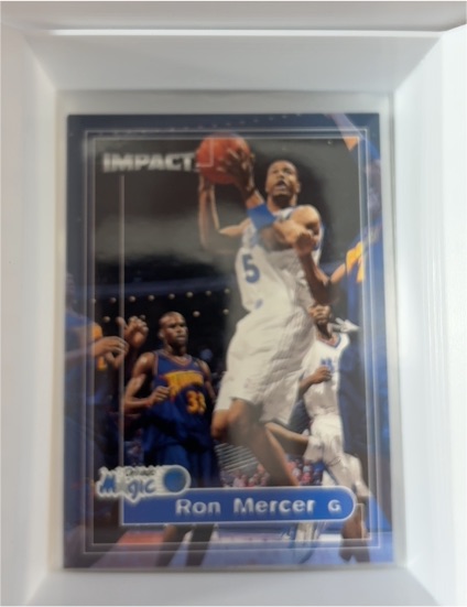 1999-00 SkyBox Impact #143 Ron Mercer — front